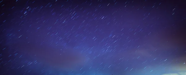Helle Sterne Nachthimmel Raumkonzept — Stockfoto