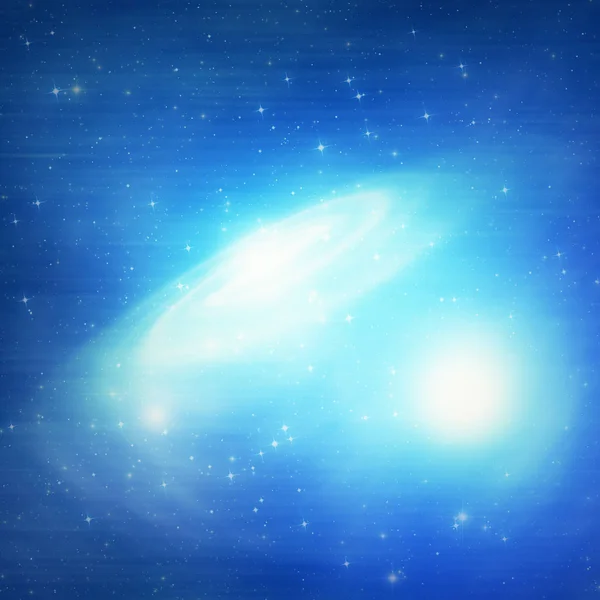 Яскраві Зірки Світяться Нічному Небі Космічна Концепція — стокове фото