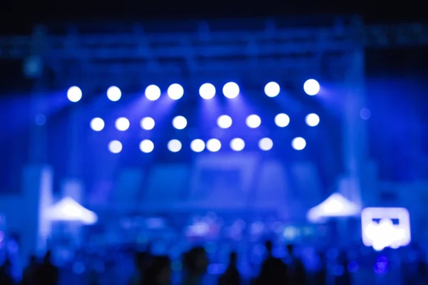 Pubblico Concerto Focalizzato — Foto Stock