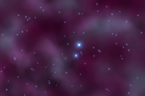 Helle Sterne Nachthimmel Raumkonzept — Stockfoto