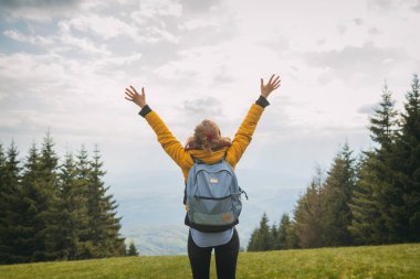 Doğada zevk ve ücretsiz duygu.