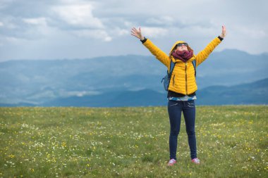 Doğada zevk ve ücretsiz duygu.