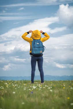 Doğada zevk ve ücretsiz duygu.