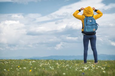 Doğada zevk ve ücretsiz duygu.