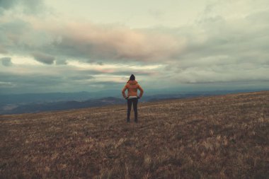 Doğada zevk ve ücretsiz duygu.