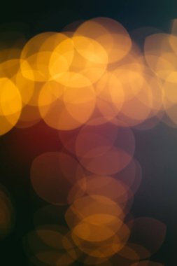 Bokeh ufuk / bulanık ışıklarla.