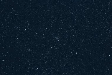 Samanyolu yıldızları astronomik teleskopla fotoğraflandı. Astronomi çalışmalarım.