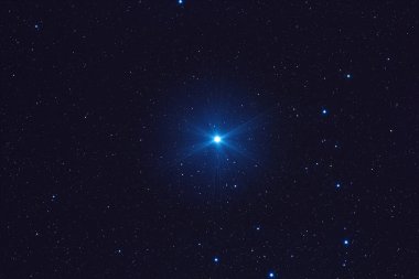 Samanyolu yıldızları astronomik teleskopla fotoğraflandı. Astronomi çalışmalarım.