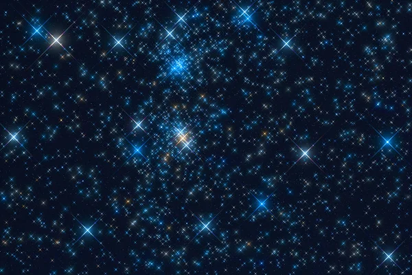 Hvězdy Mléčné Dráhy Fotografované Astronomickým Dalekohledem Moje Astronomická Práce — Stock fotografie