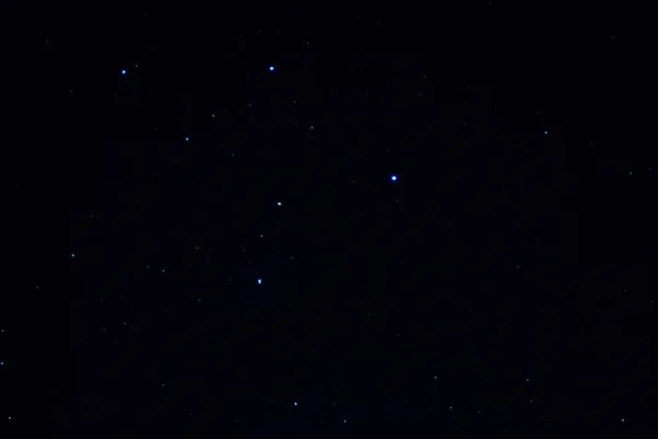 银河系的恒星用天文望远镜拍照 我的天文工作 — 图库照片
