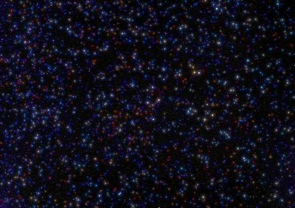 Stelle Della Lattea Fotografate Attraverso Telescopio Mio Lavoro Astronomia — Foto Stock