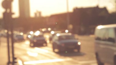 Taşıma hareketli bulanık görünüm 