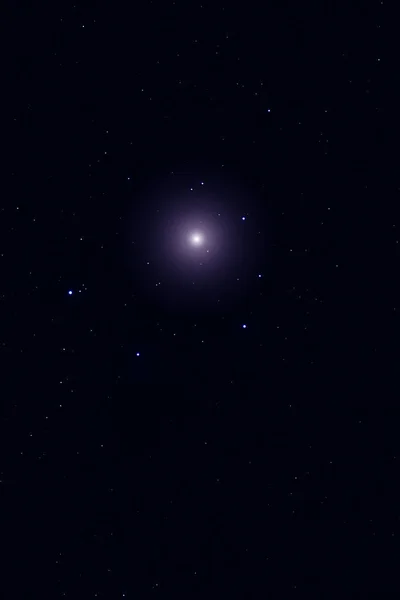 Estrellas de la Vía Láctea fotografiadas con telescopio astronómico. Mi pasado. — Foto de Stock