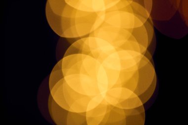 Desen bokeh ile ufuk / bulanık ışıklar ışıltı.