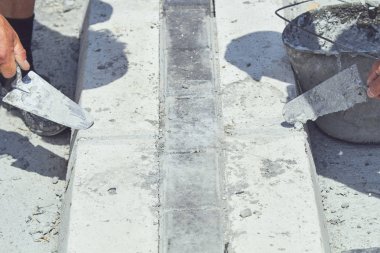 İnşaat işçisi için ağır bir iş..