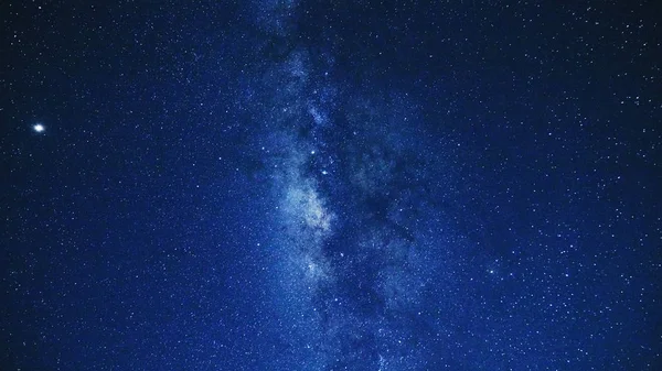 Vinter gatan stjärnor fotograferad med astronomiskt teleskop. Min AST — Stockfoto