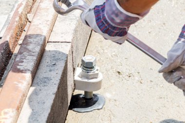 İnşaat işçisi için ağır bir iş..