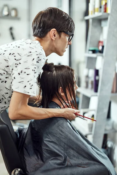 Peluquería Corte Pelo Salón —  Fotos de Stock