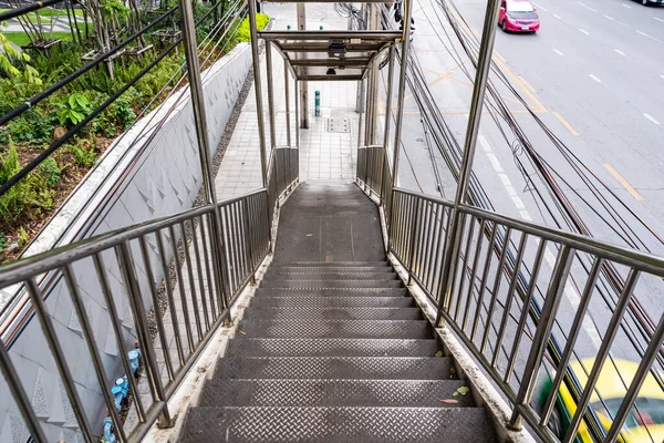 Mayo 2020 Paso Elevado Escaleras Capital Bangkok Tailandia —  Fotos de Stock