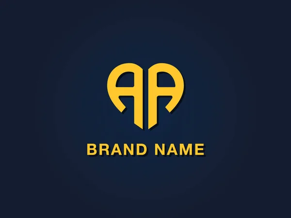 Adsız Alkolikler logosu. Bu simge, yaratıcı bir şekilde iki aşk şekilli yazı karakteriyle birleşti. Bu başlangıç için hangi şirket veya markanın adı uygun olacaktır.