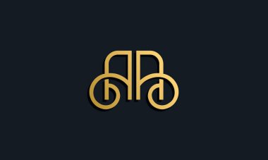 Lüks moda ilk harf AA logosu. Bu simge modern yazı karakterini yaratıcı bir şekilde birleştirir. Bu başlangıç için hangi şirket veya markanın adı uygun olacaktır.