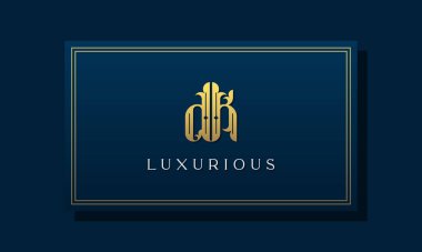 Klasik kraliyet baş harfi DK logosu. Bu logo yaratıcı bir şekilde lüks yazı karakteriyle birleşiyor. Kraliyet, Butik, Otel, Heraldiç, moda ve mücevher için uygun olacak..