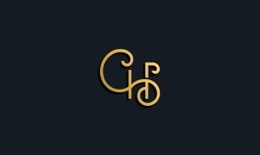 Luxury fashion initial letter CH logo. This icon incorporate with modern typeface in the creative way. It will be suitable for which company or brand name start those initial. clipart svg vector 