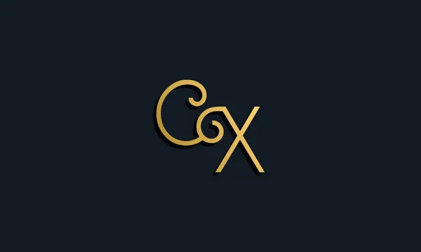 Luxe Lettre Initiale Mode Logo Cette Icône Intègre Manière Créative — Image vectorielle