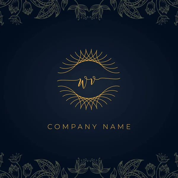 Logotipo Elegante Carta Luxo Este Ícone Incorpora Com Abstrato Arredondado —  Vetores de Stock