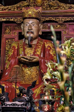 Hanoi, Vietnam 'daki edebiyat tapınağı.