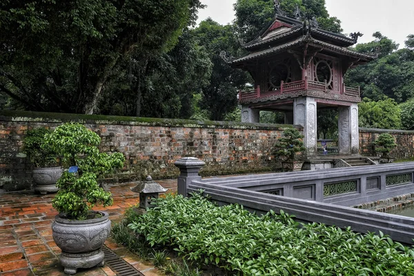 Temple Literature Hanoi Vietnam — Stock Photo, Image