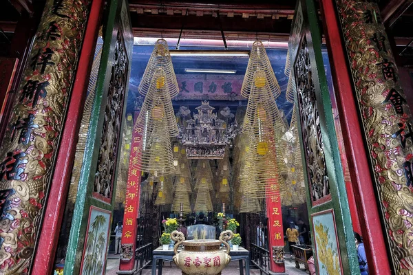 Can Tho Βιετνάμ Αυγούστου Άνθρωποι Που Προσεύχονται Ong Temple Στις — Φωτογραφία Αρχείου
