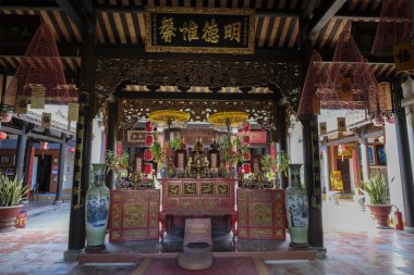 Hoi An Meclis Salonu Hainan Çin Cemaati, Vietnam.