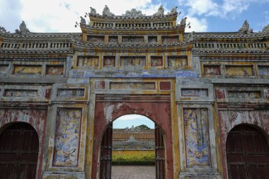 Hue Renkli Imperial City kapısı, Vietnam