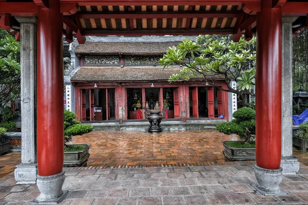 Den Ngoc Zoon Tempel Hoan Kiem Meer Hanoi Vietnam — Stockfoto