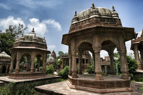 Mandore Garden Verzameling Van Gedenktekens Tempels Van Marwar Dynastie Jodhpur — Stockfoto