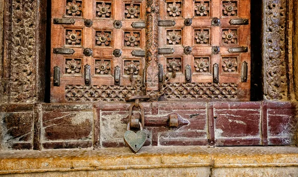 Jaisalmer Indien Augusti 2020 Detalj Dörr Haveli Jaisalmer Fort Den — Stockfoto