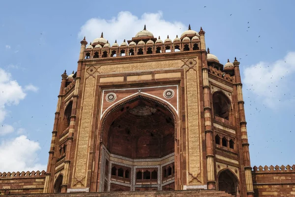 Fatehpur Sikri Indien September 2020 Blick Auf Das Siegestor Der — Stockfoto