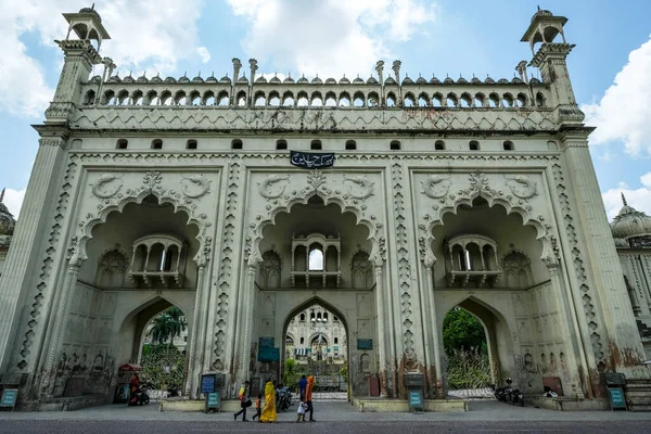 Lucknow Indien September 2020 Eingang Zum Bara Imambara Grab Lucknow — Stockfoto