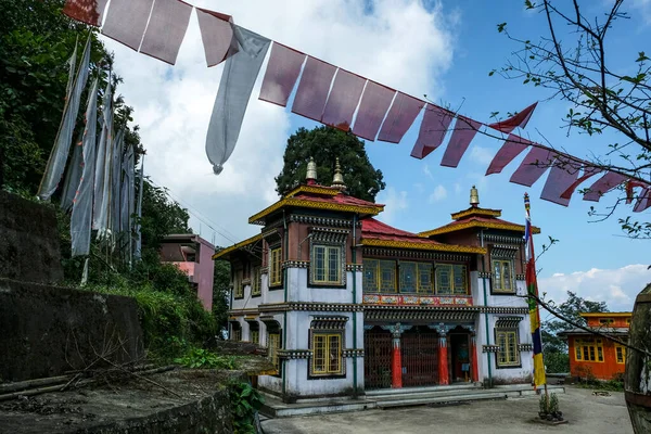 Darjeeling Índia Outubro 2020 Mosteiro Bhutia Darjeeling Outubro 2020 Bengala — Fotografia de Stock