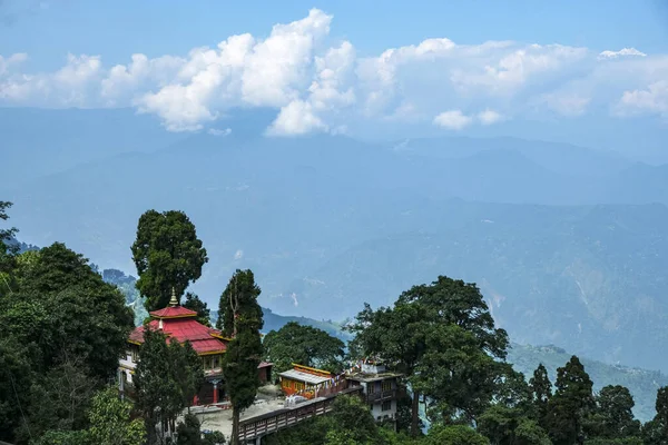 Darjeeling Hindistan Ekim 2020 Darjeeling Deki Bhutia Göğüs Manastırı Ekim — Stok fotoğraf