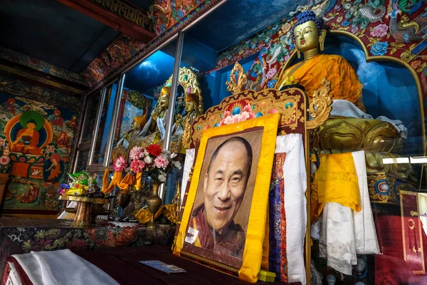 Kalimpong Indien Oktober 2020 Das Zhekar Choede Kloster Kalimpong Oktober — Stockfoto