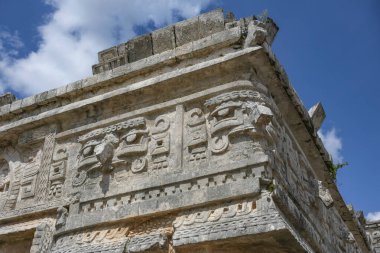 Piste, Mexico - April 28, 2025: The Nuns, Chichen Itza was a prominent pre-Hispanic Maya city located in the Yucatan Peninsula of Mexico.