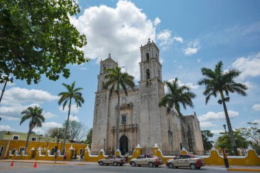 Valladolid, Mexico - May 5, 2025:  The Church of San Servatius in Valladolid, Yucatan, Mexico.