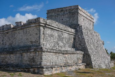 Tulum, Mexico - May 19, 2025: Tulum archaeological site in Quintana Roo, Mexico.