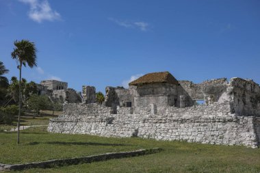 Tulum, Mexico - May 19, 2025: Tulum archaeological site in Quintana Roo, Mexico.