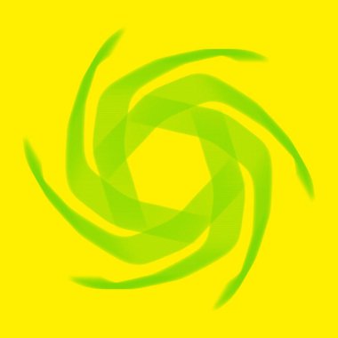 Yeşil tuzlar. Yeşil ve sarının üstünlüğü.