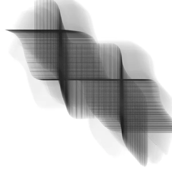 Grafen visas i svart på en vit bakgrund. — Stockfoto