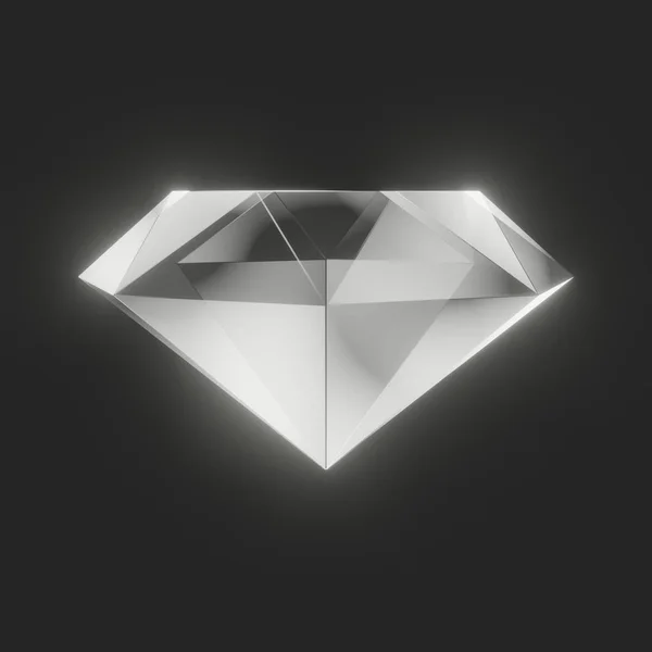 Imagen Simbólica Una Joya Diamantes Elegante Diseño Oscuro —  Fotos de Stock