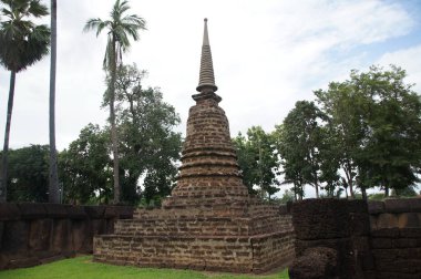 si satchanalai eski şehir, sukhothai, thailand